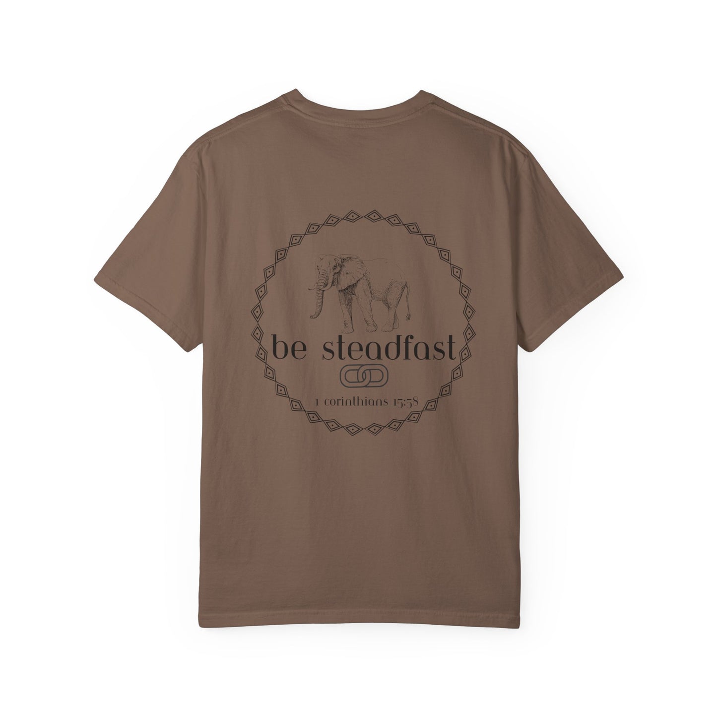 Be Steadfast Illustration Man T-shirt | Minimal Line Art