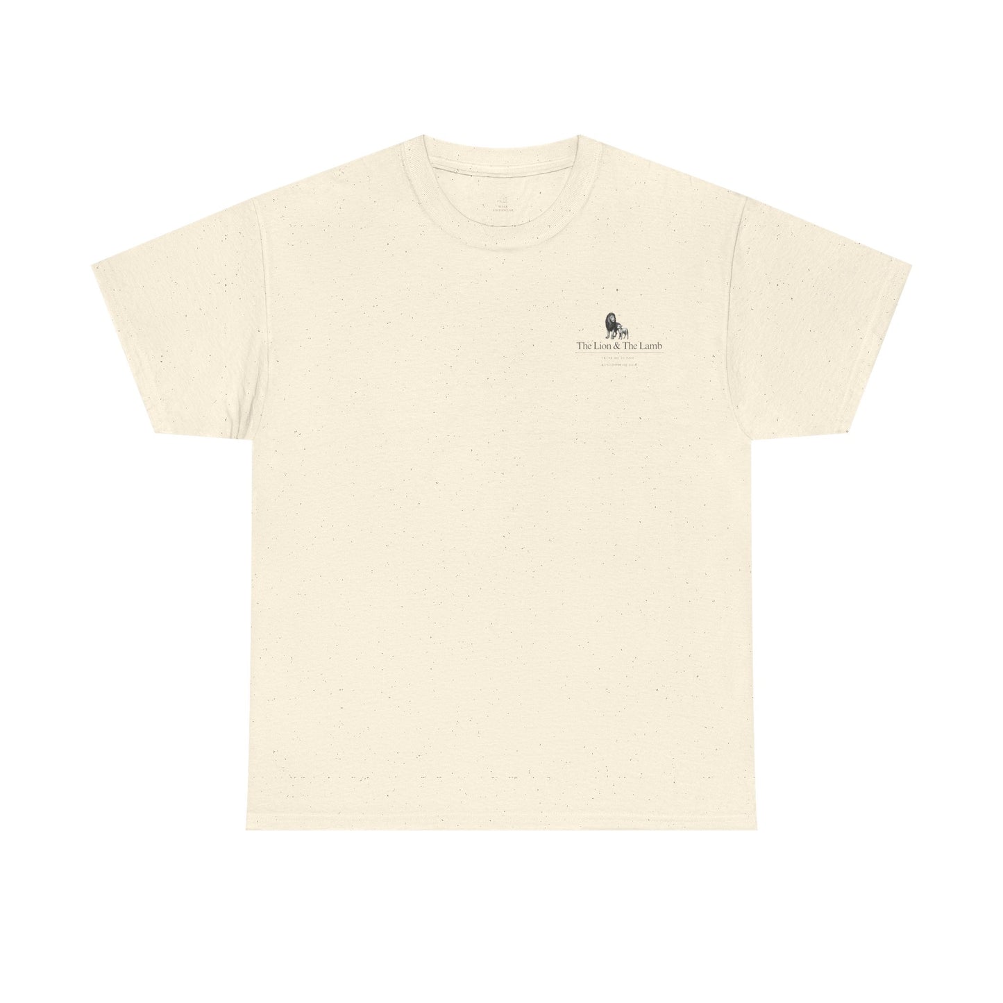 Lion and Lamb graphic man tee