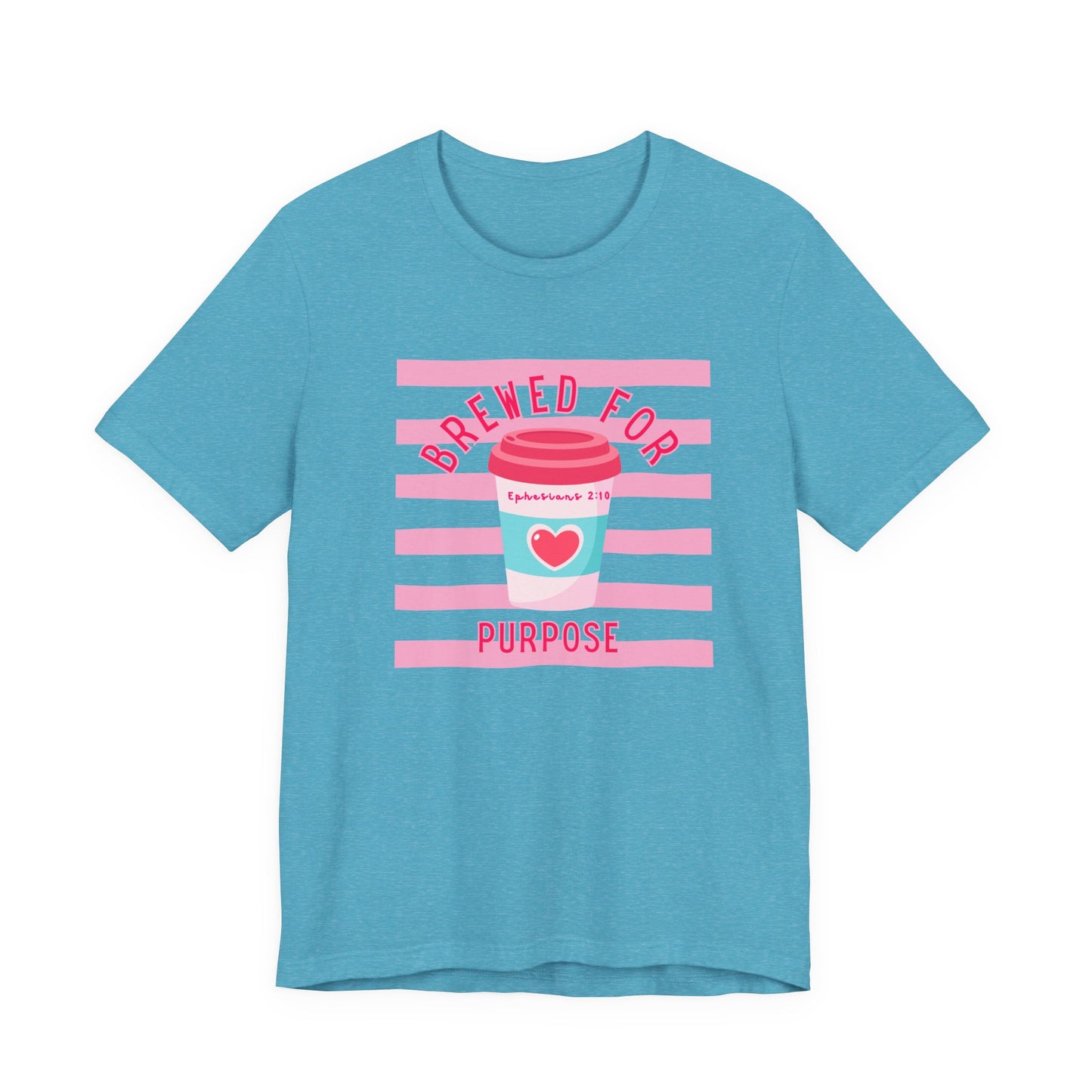 Brewed for Purpose Woman Faith Graphic Shirt