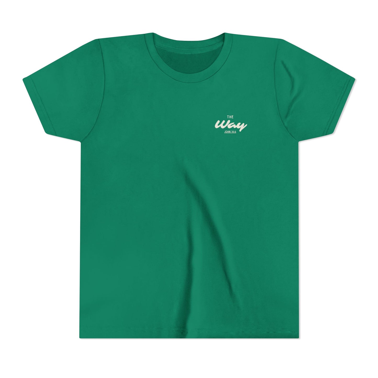Seek Him First Youth Tee | Christian Scripture John 14:6
