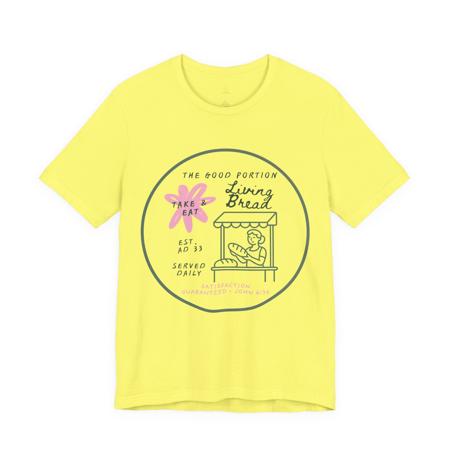 Christian Tee Living Bread adult