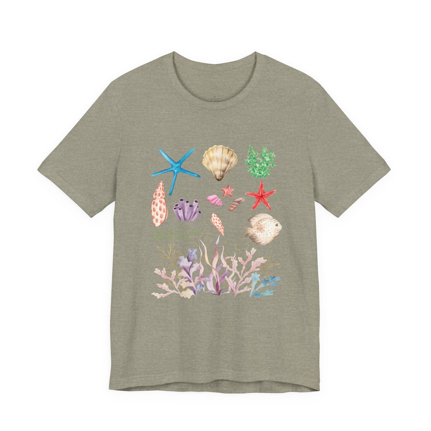Christian Ocean Shirt Psalm 95:5