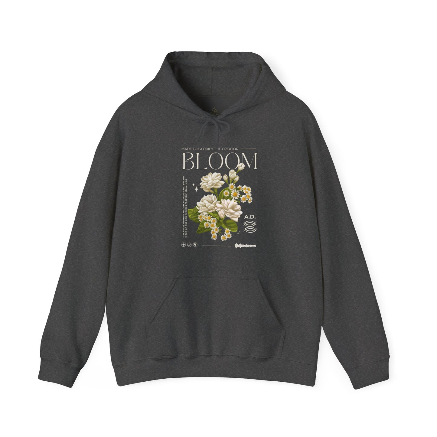 Woman Christian Hoodie Bloom