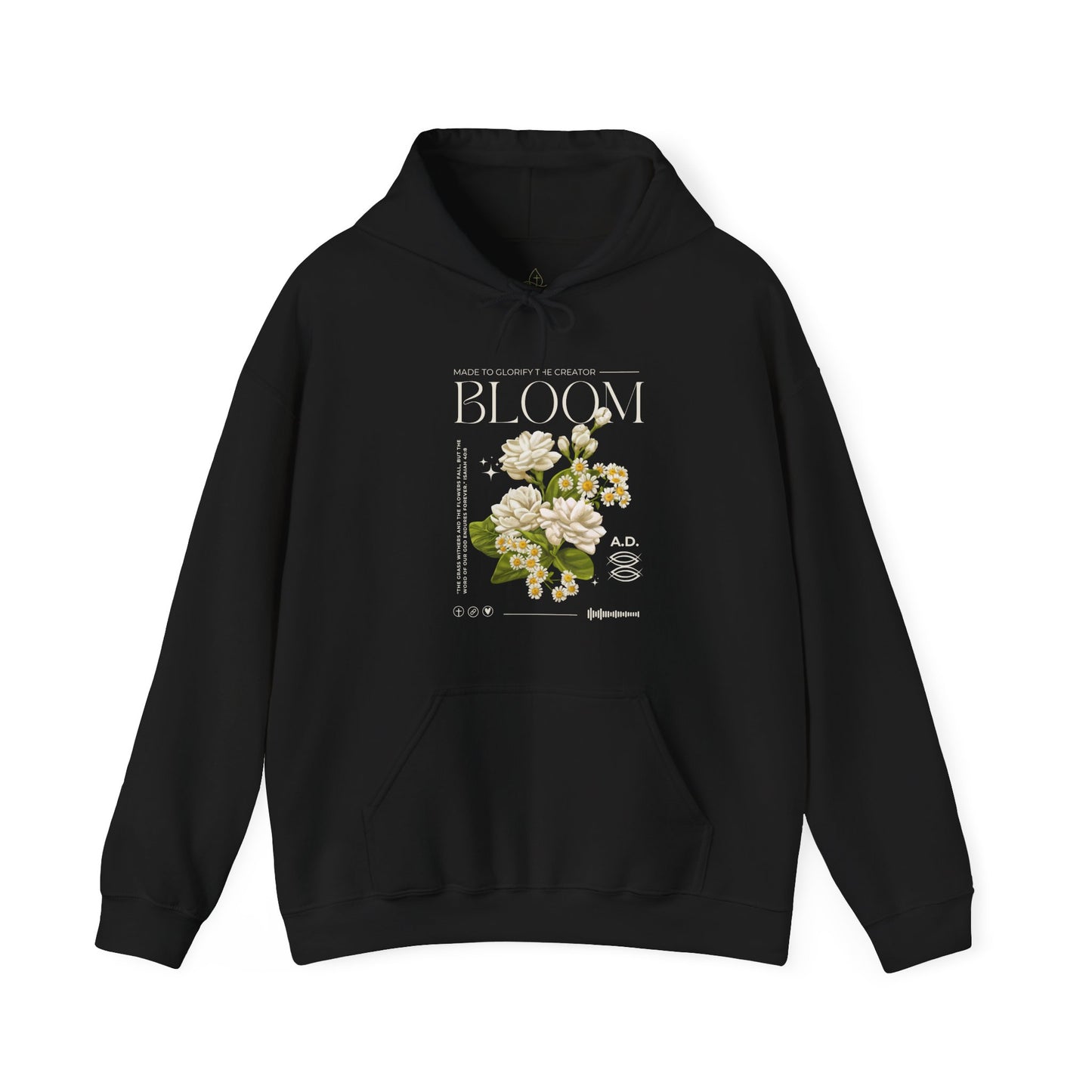 Woman Christian Hoodie Bloom