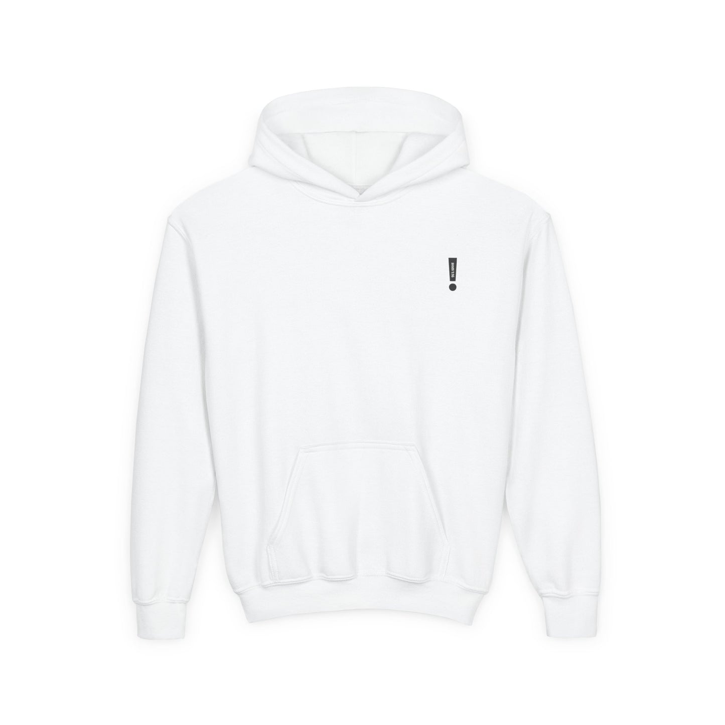 Not Ashamed hoodie  Bold Typography Back Print 6 TO 14