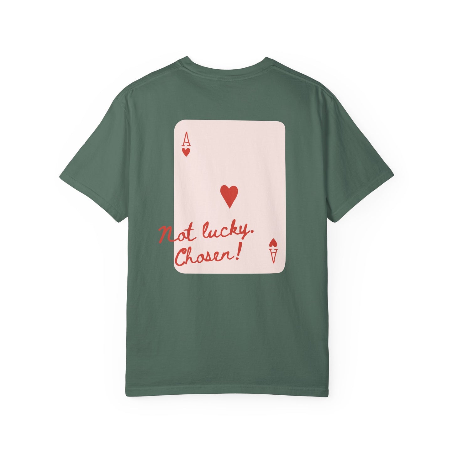 Not Lucky Chosen Christian Tee Woman gift