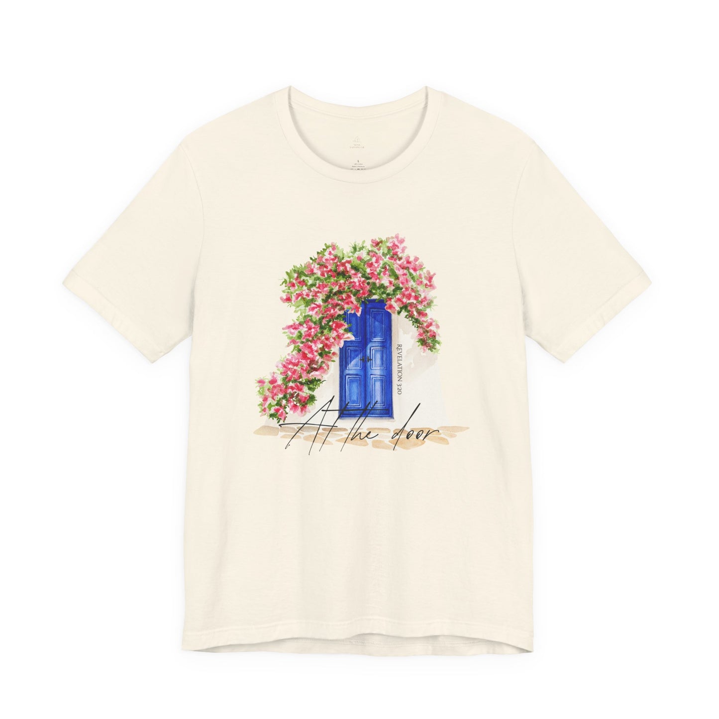 Jesus is knocking At the door christian woman Tee