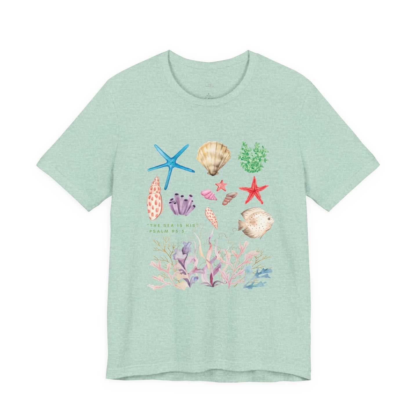 Christian Ocean Shirt Psalm 95:5