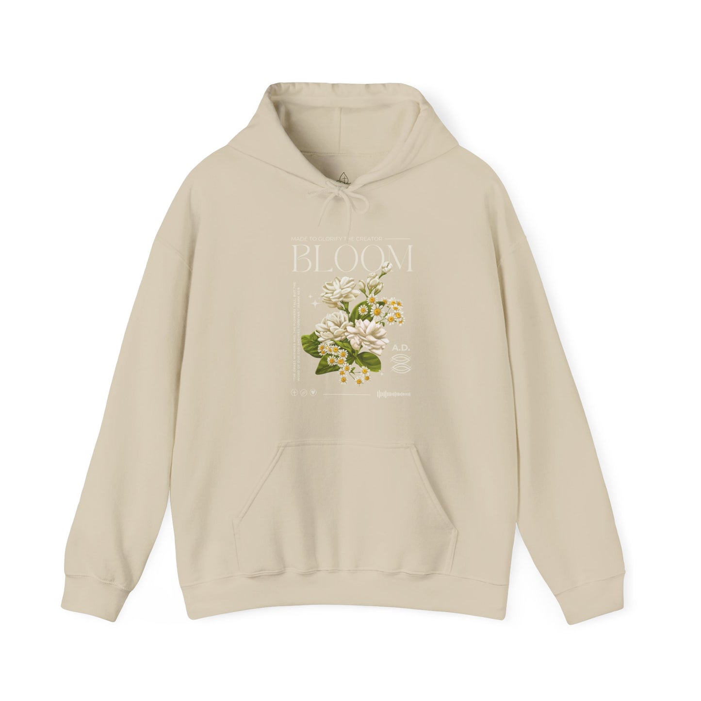 Woman Christian Hoodie Bloom