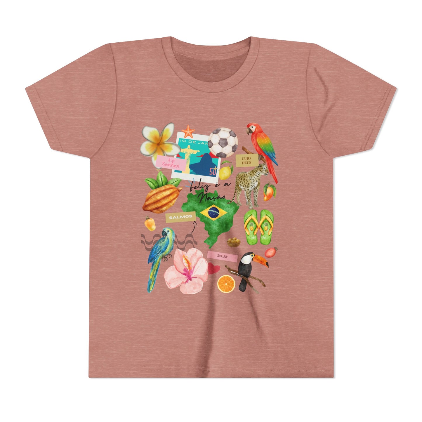 Brazil Collage Youth Tee