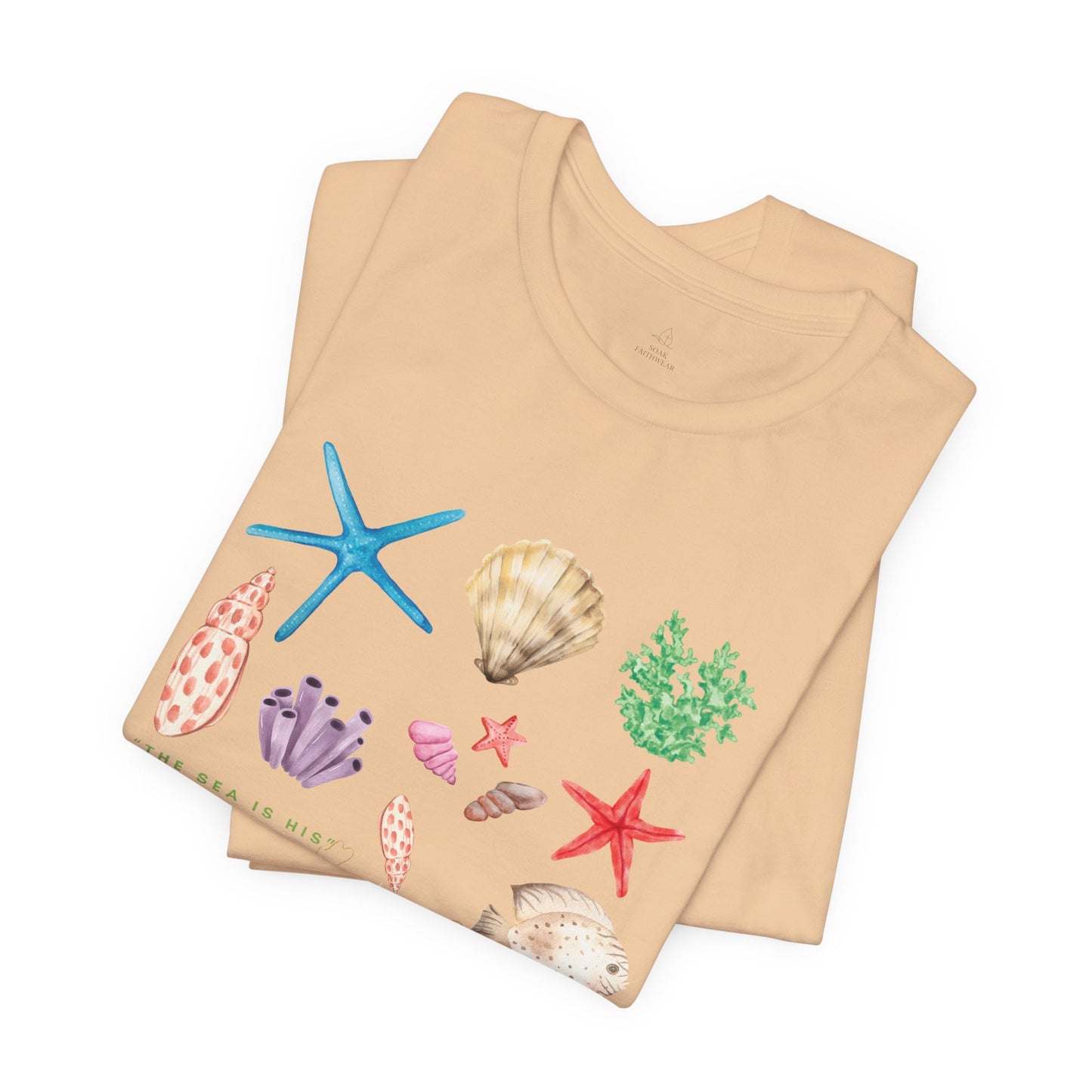 Christian Ocean Shirt Psalm 95:5