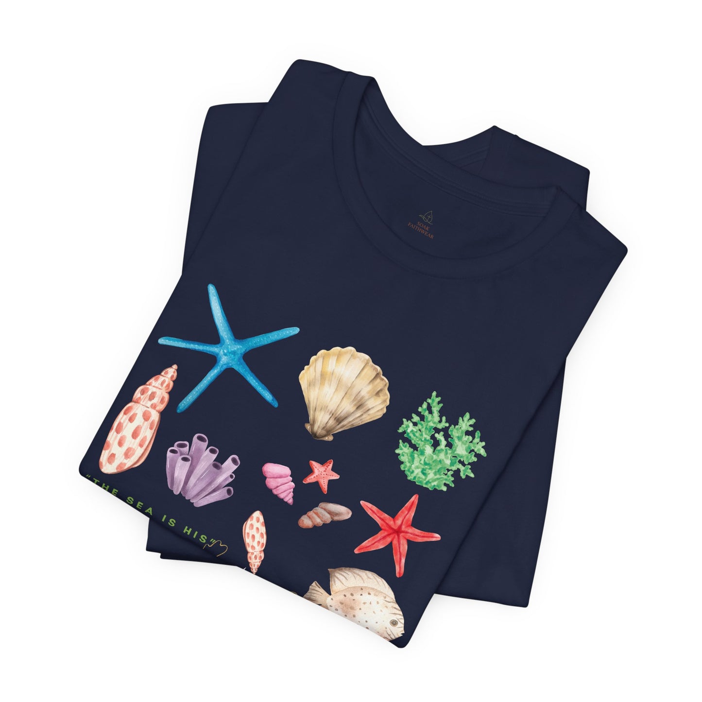 Christian Ocean Shirt Psalm 95:5