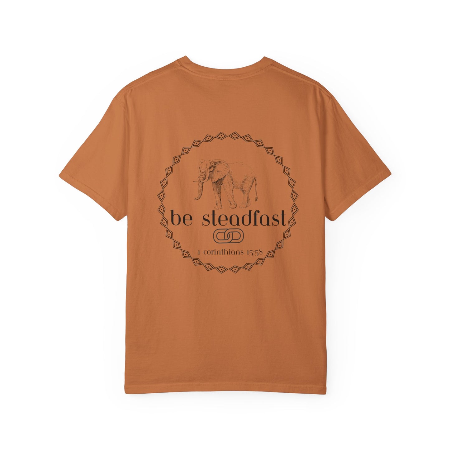 Be Steadfast Illustration Man T-shirt | Minimal Line Art