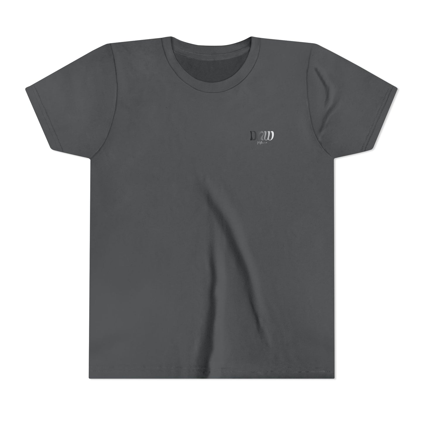 Do Not Worry MAN Tee | Inspirational Typography Kids Shirt