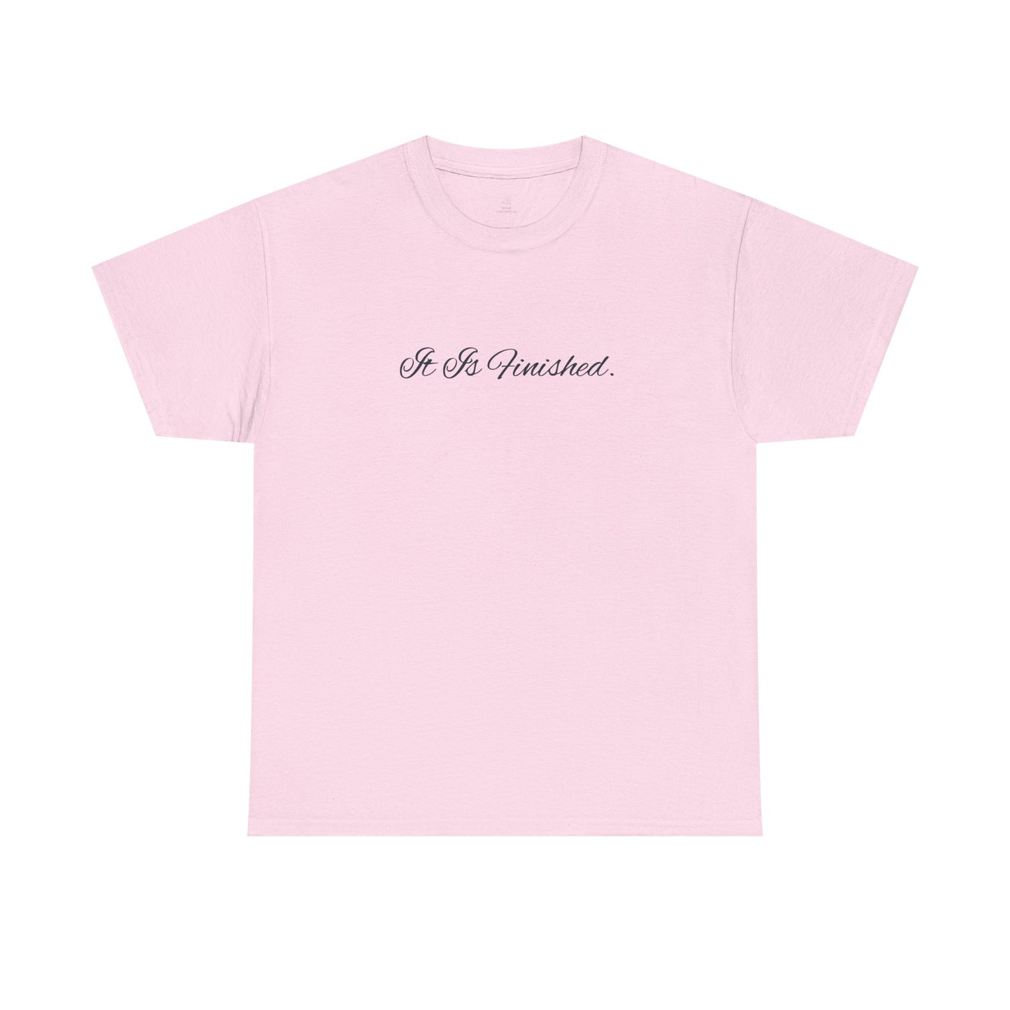 It Is Finished Christian T Shirt John 19 30 Scripture Tee Minimalist Faith Shirt for Women Biblical Quote Top