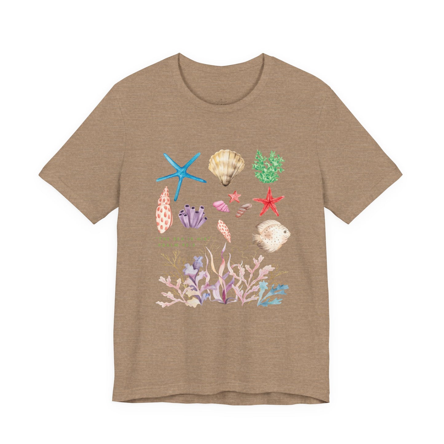 Christian Ocean Shirt Psalm 95:5