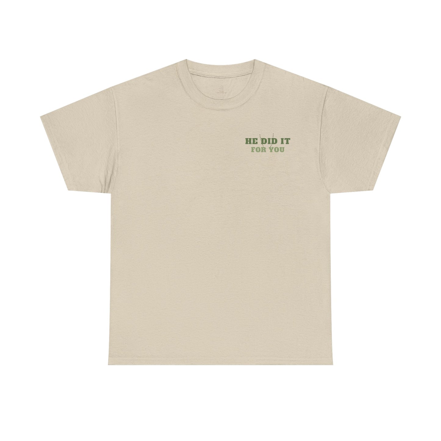 Christian Tee Camo Cross Emblem