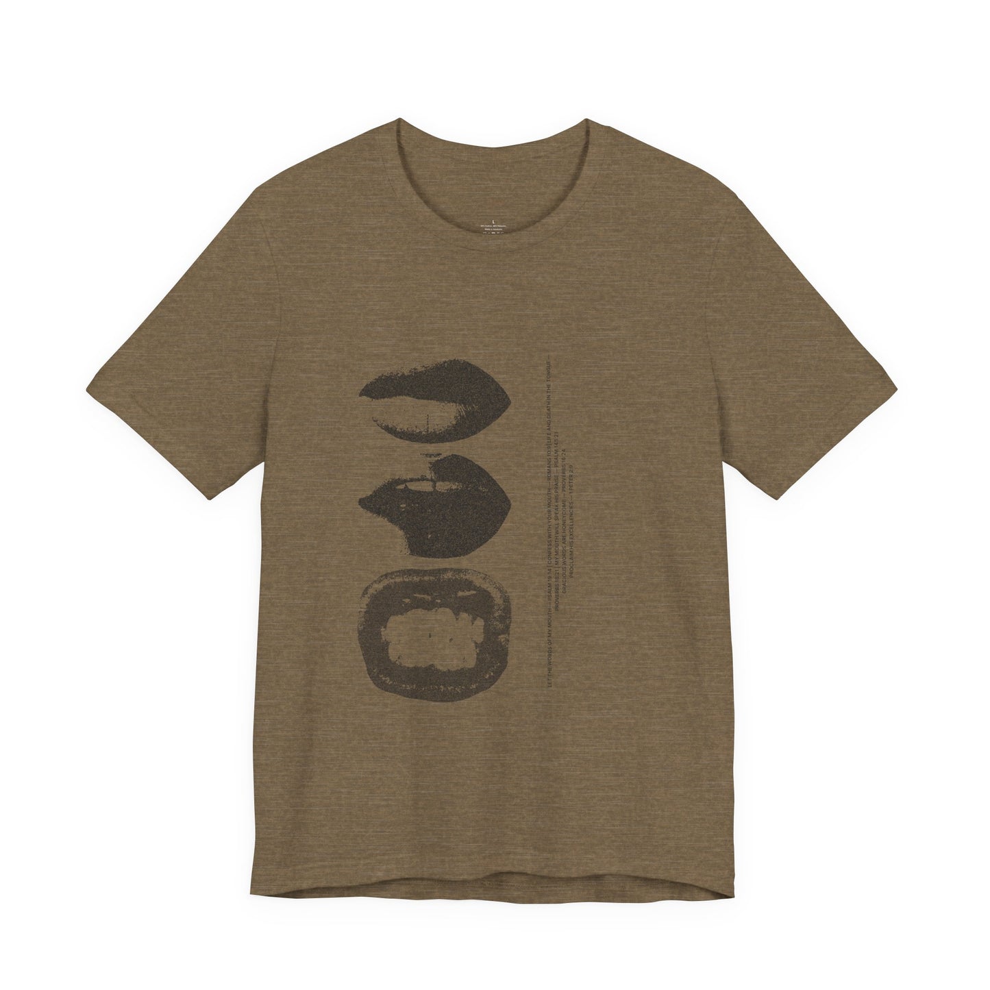 Power of the Mouth woman tee