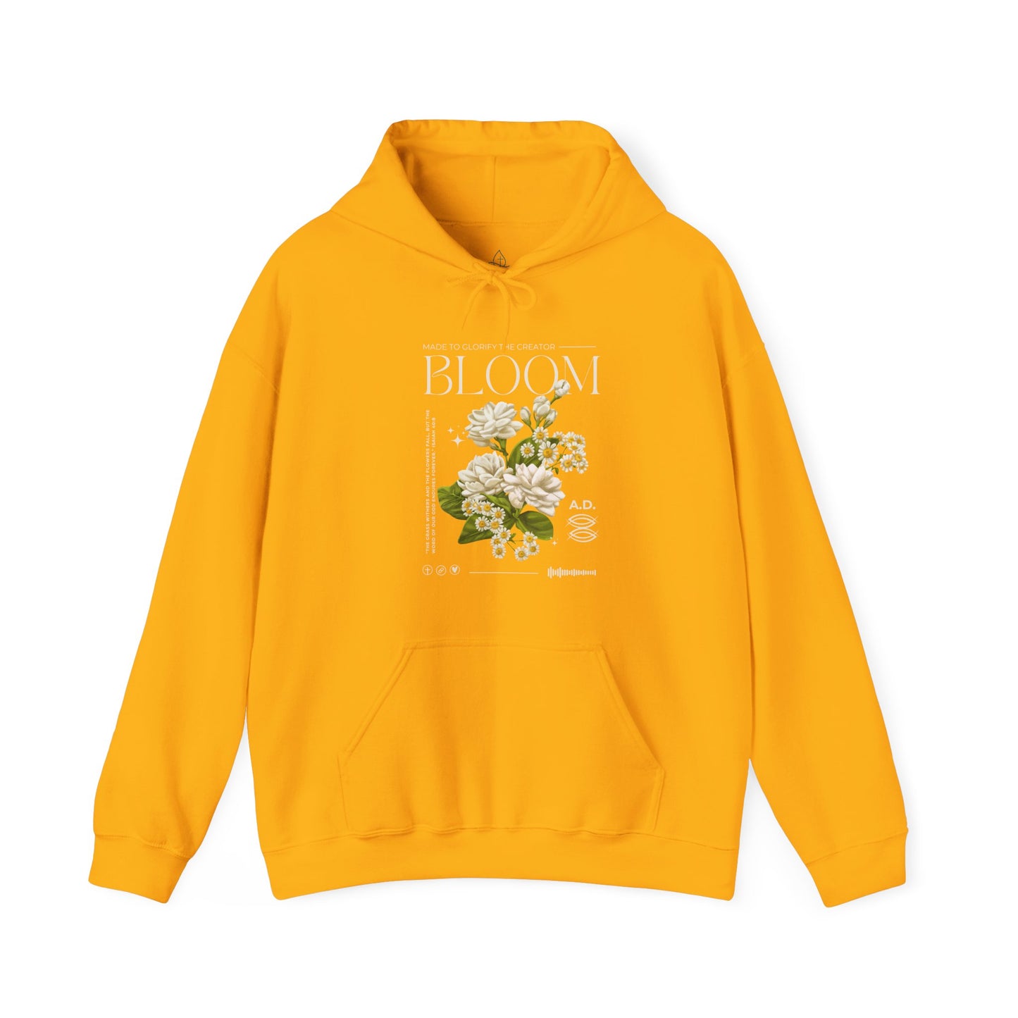 Woman Christian Hoodie Bloom