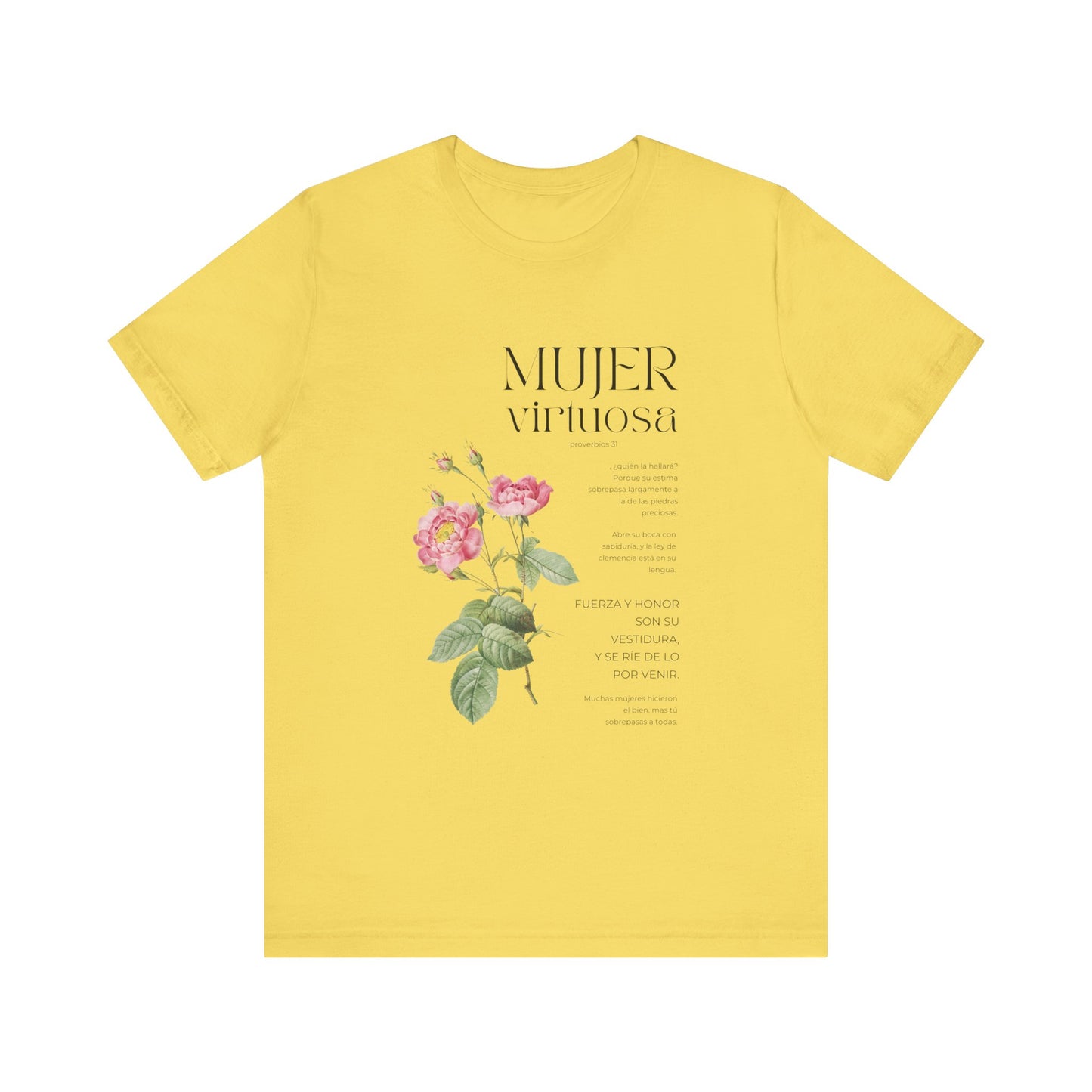 Mujer Virtuosa Proverbios 31 Shirt