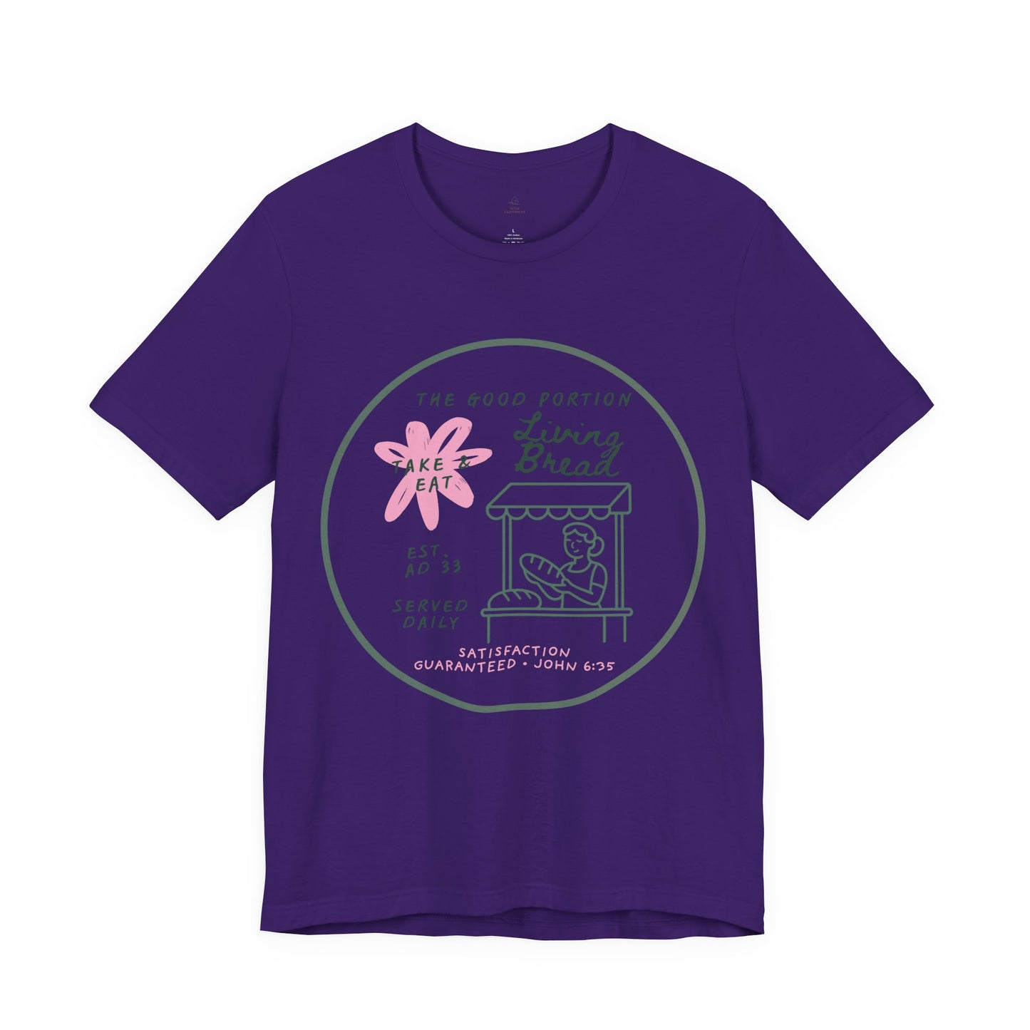 Christian Tee Living Bread adult