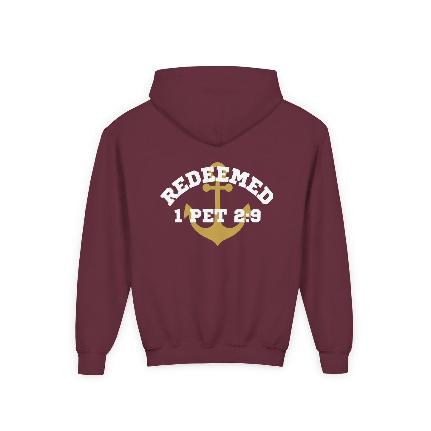 Man Redeemed Hooded Sweatshirt - 6 to 14