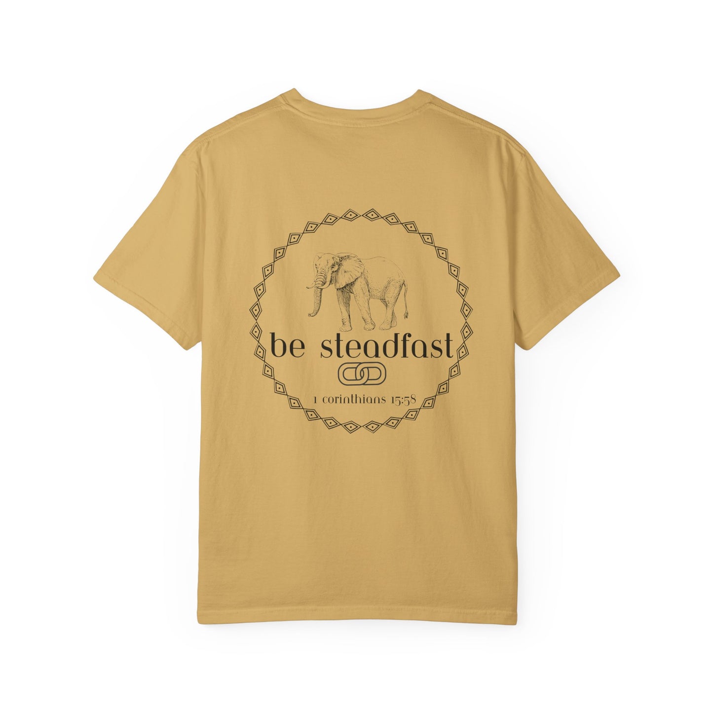 Be Steadfast Illustration Man T-shirt | Minimal Line Art
