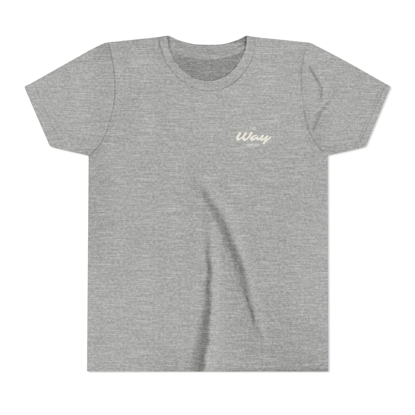 Seek Him First Youth Tee | Christian Scripture John 14:6