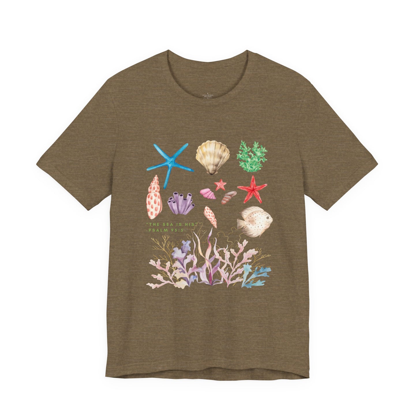 Christian Ocean Shirt Psalm 95:5