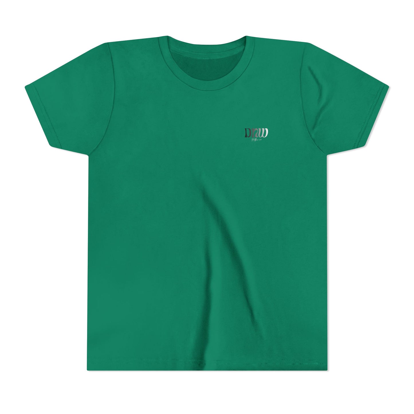 Do Not Worry MAN Tee | Inspirational Typography Kids Shirt