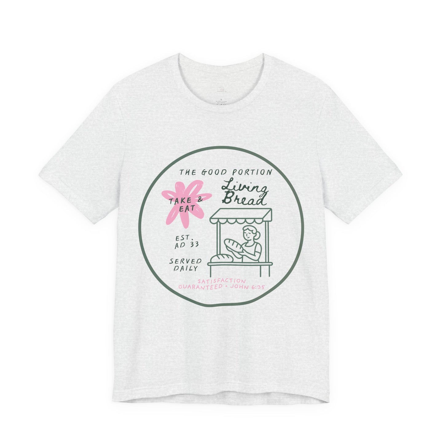 Christian Tee Living Bread adult