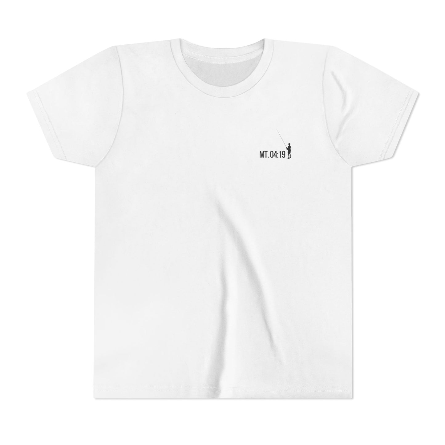 Fisher of man Math 4:19 shirt- mans