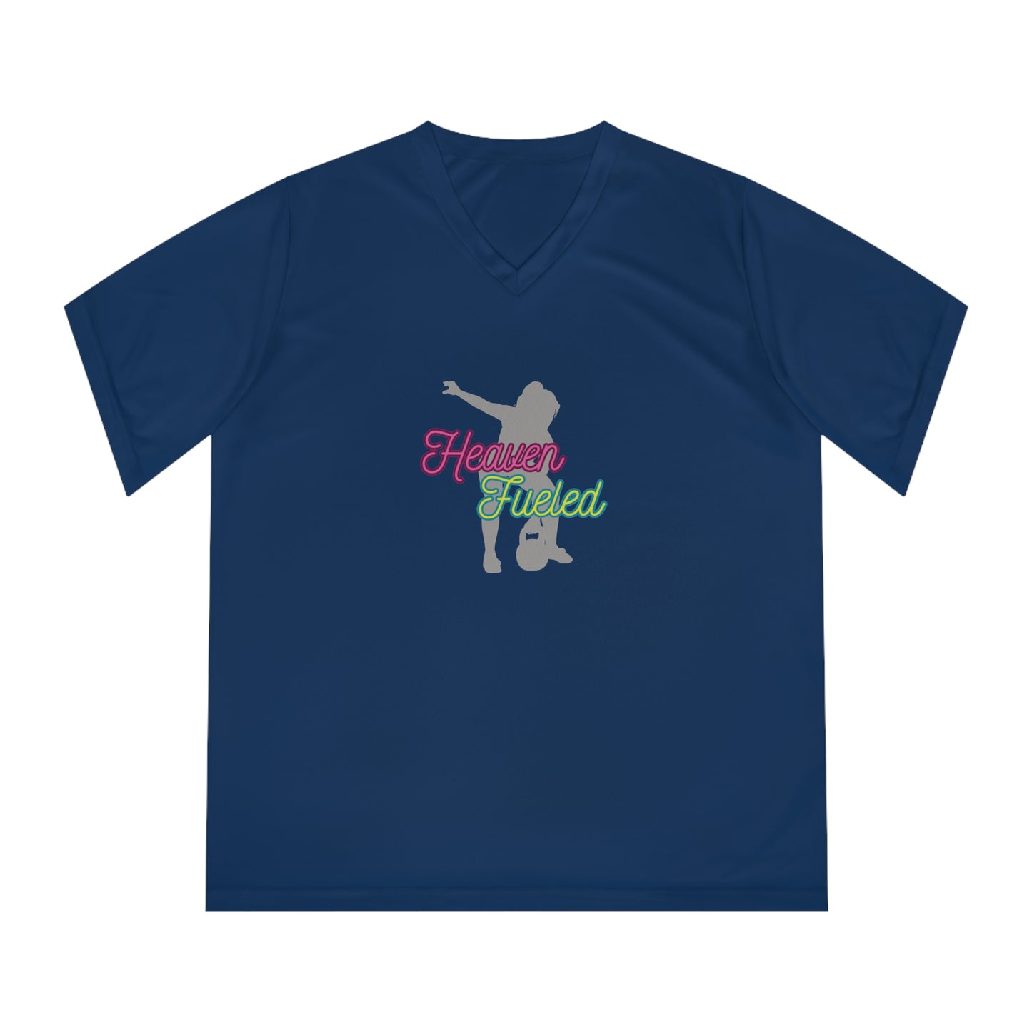 Heaven Healed silhouette, T-Shirt | Inspirational Faith Typography
