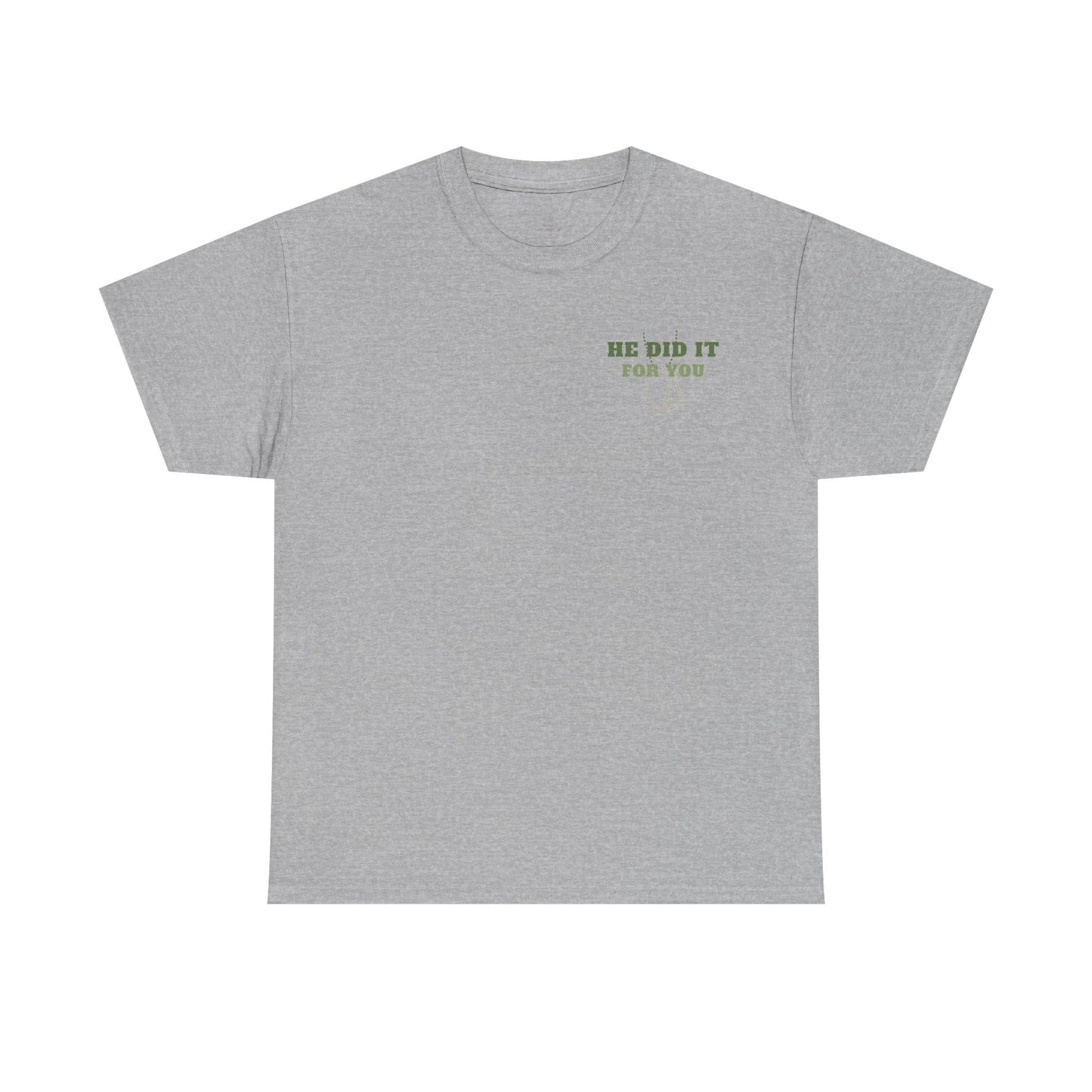 Christian Tee Camo Cross Emblem
