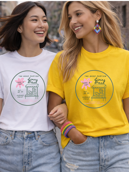 Christian Tee Living Bread adult