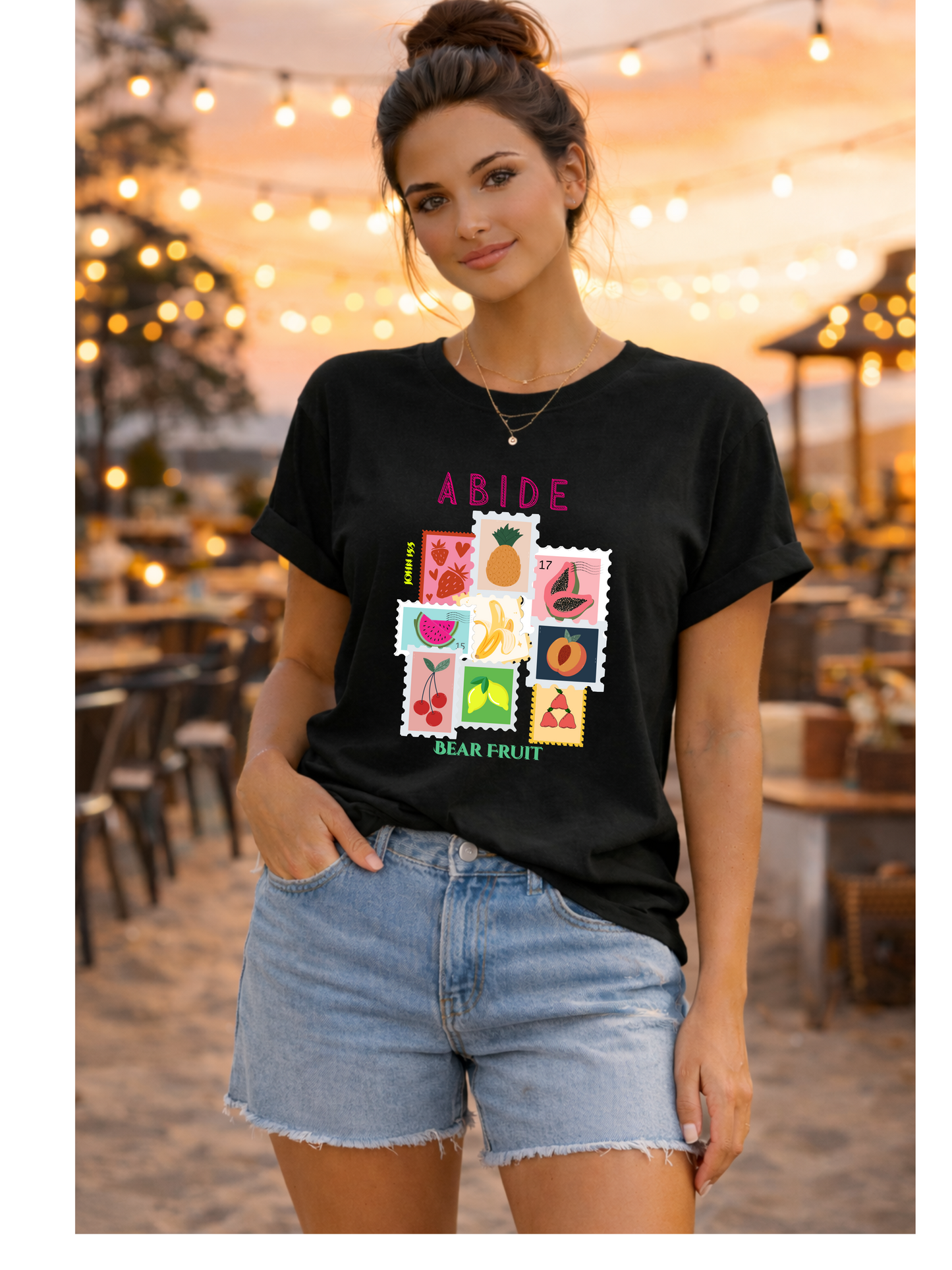 Abide in Christ Scripture T-Shirt