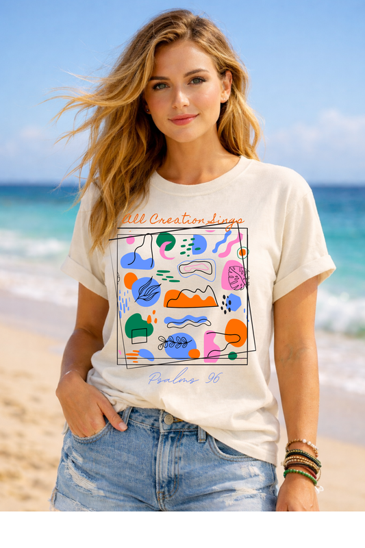 All Creation Sings Psalm 96 Graphic Tee