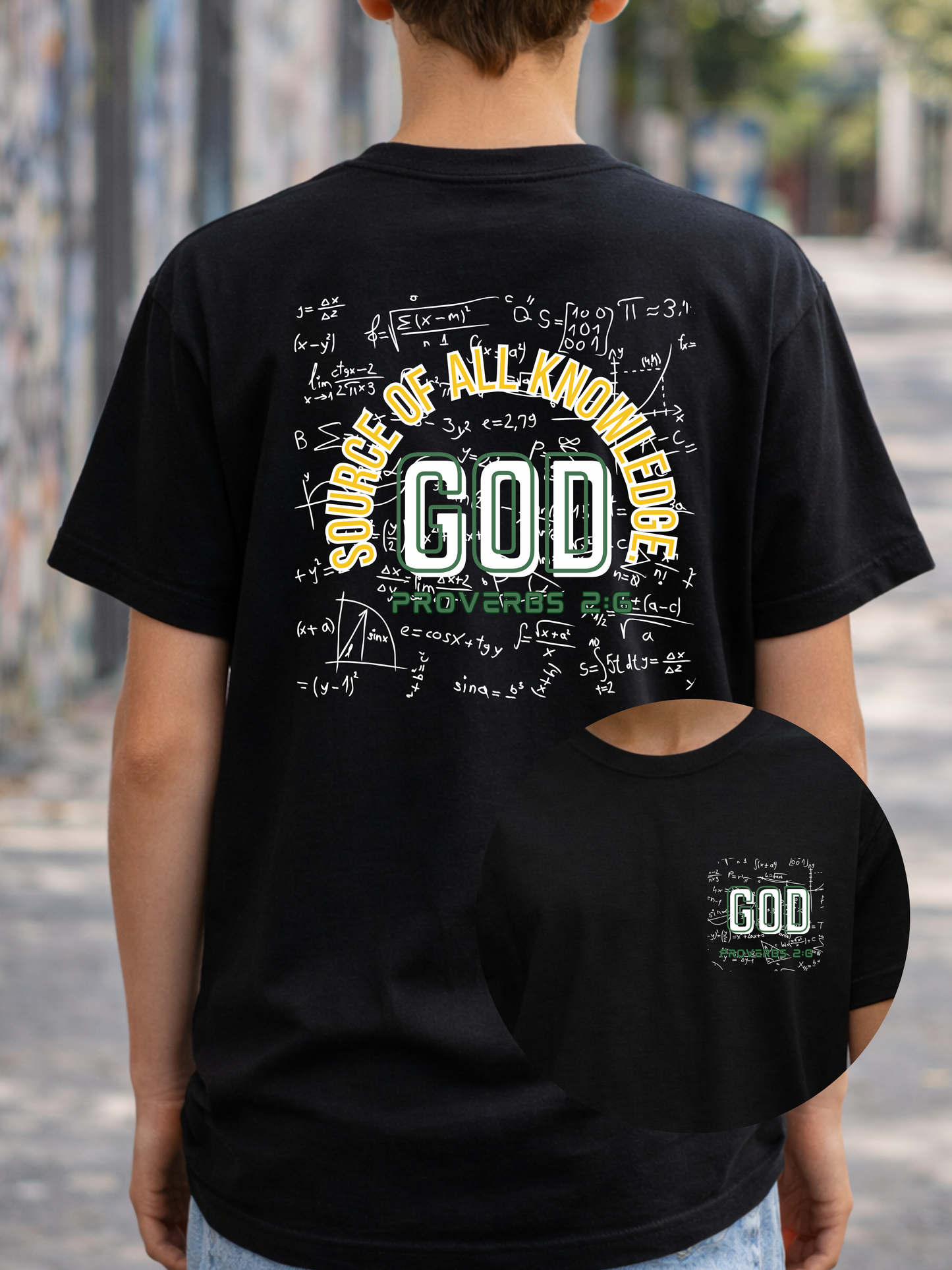 Proverbs 2:6 Bible Verse Man shirt