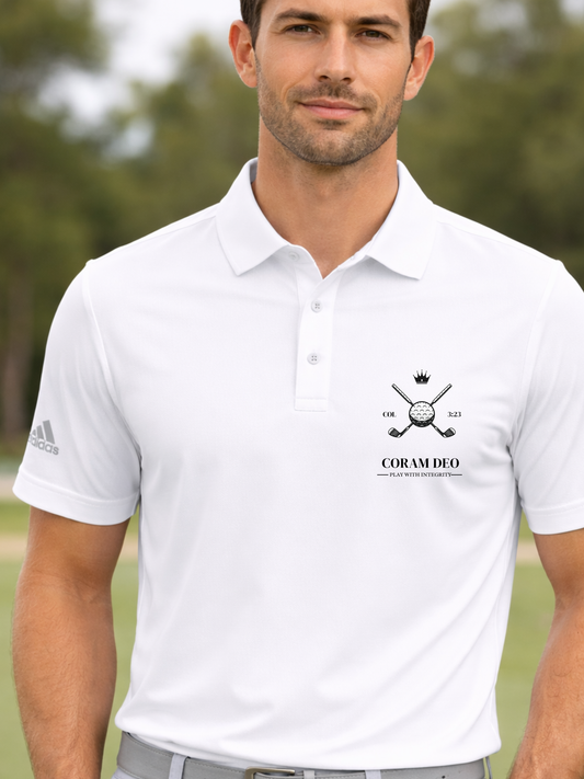 Coram Deo Polo Golf Shirt - adidas man