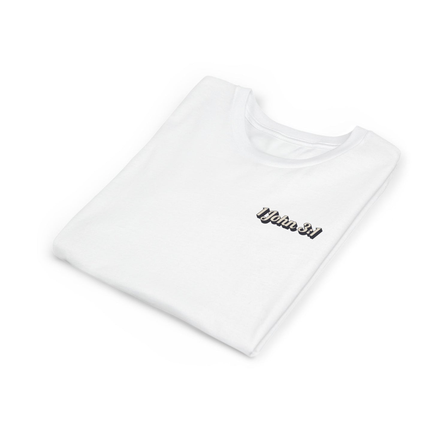 Child of God Man Tee | Christian Faith Script Design