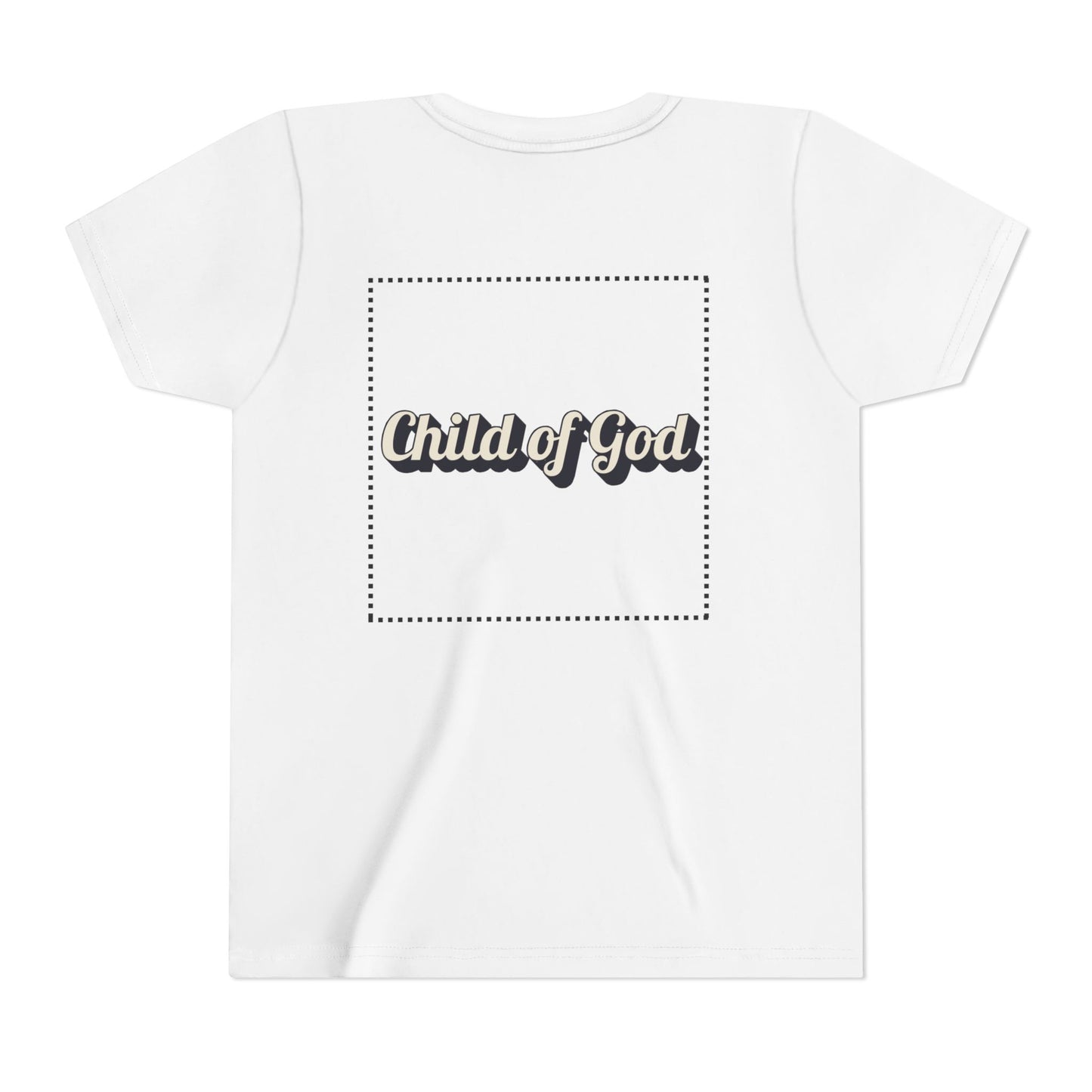 Child of God Man Tee | Christian Faith Script Design