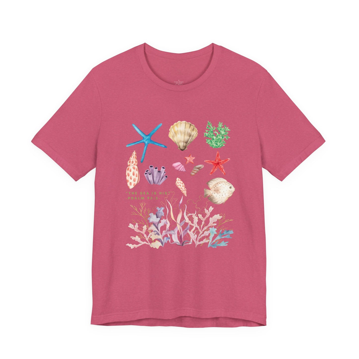 Christian Ocean Shirt Psalm 95:5