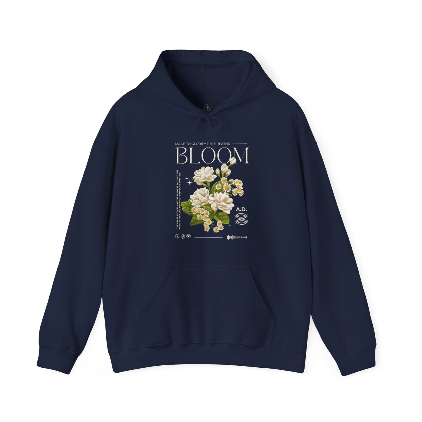 Woman Christian Hoodie Bloom