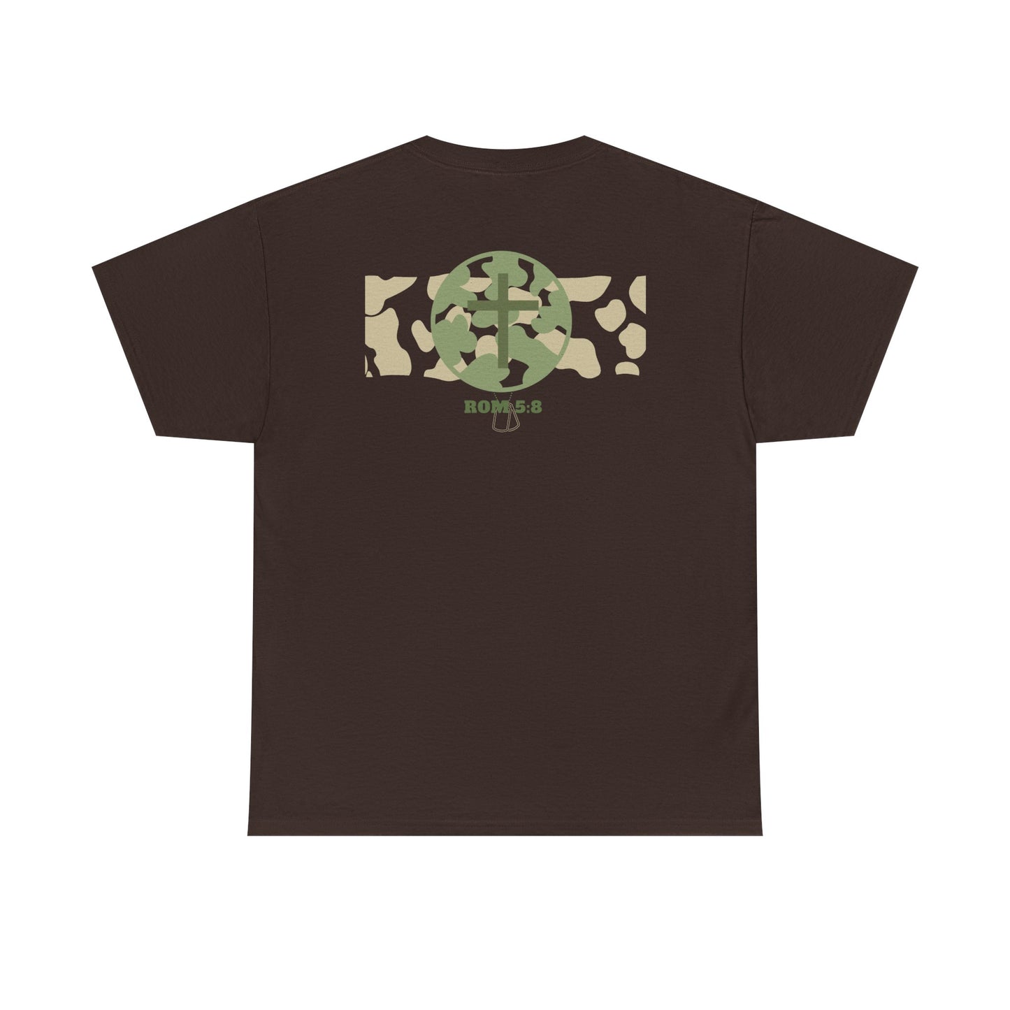 Christian Tee Camo Cross Emblem