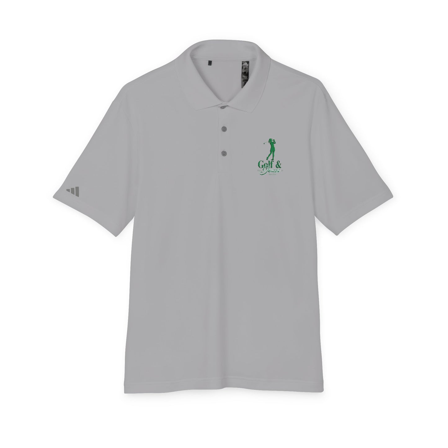 Golf & Jesus Adidas Polo shirt