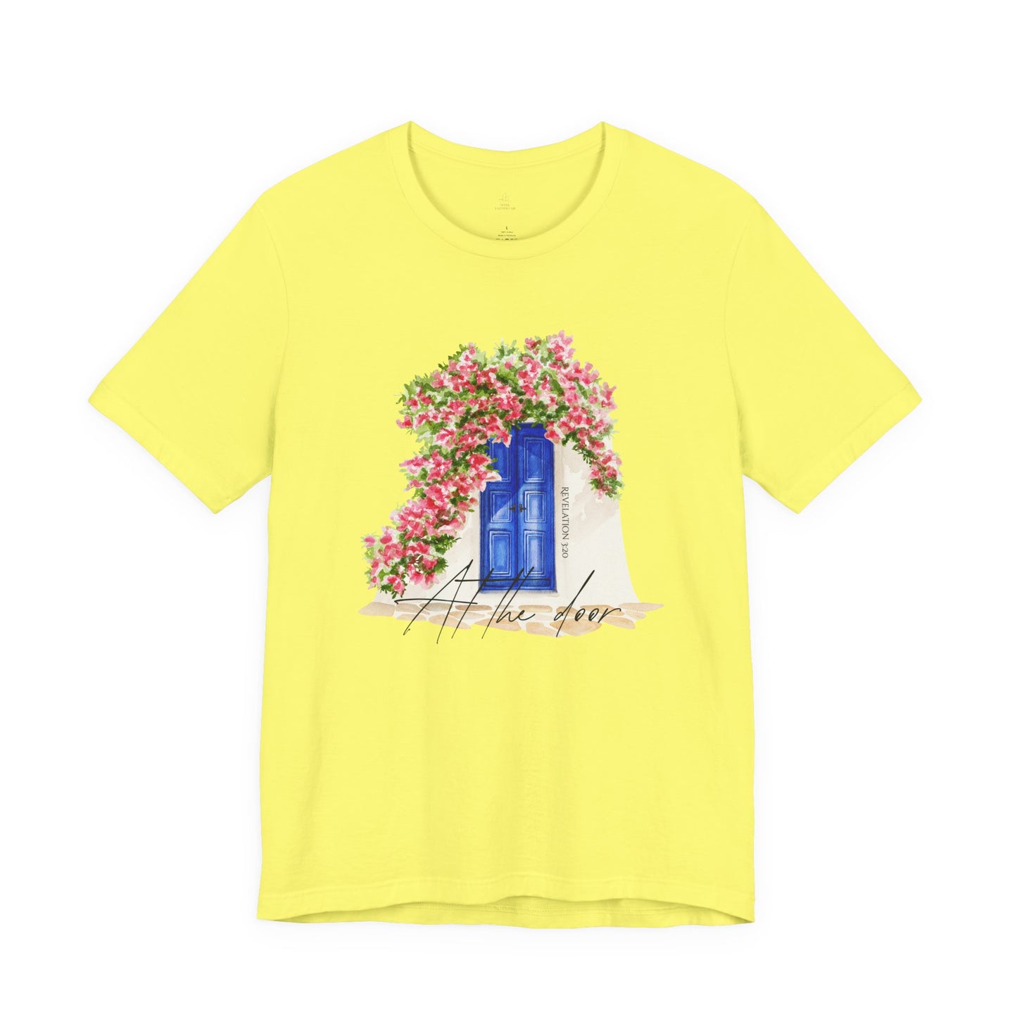 Jesus is knocking At the door christian woman Tee
