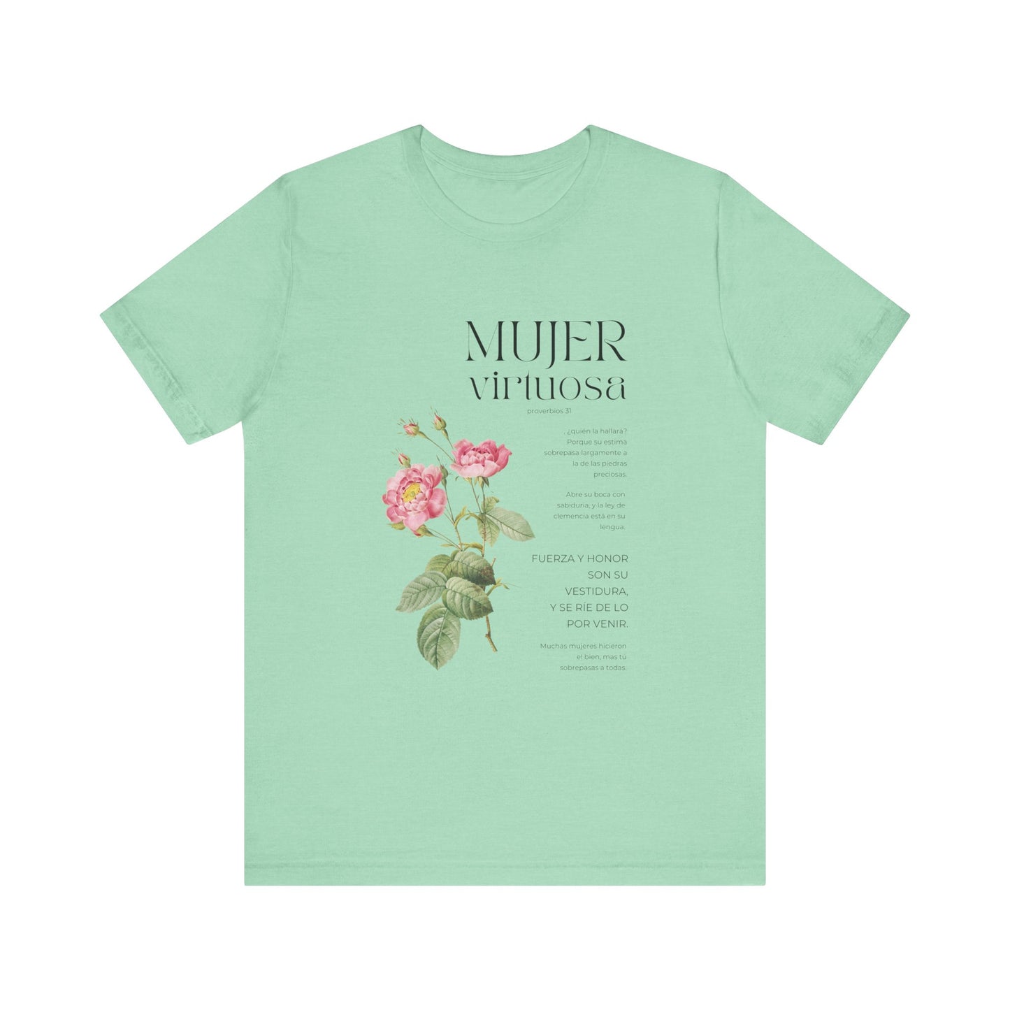 Mujer Virtuosa Proverbios 31 Shirt