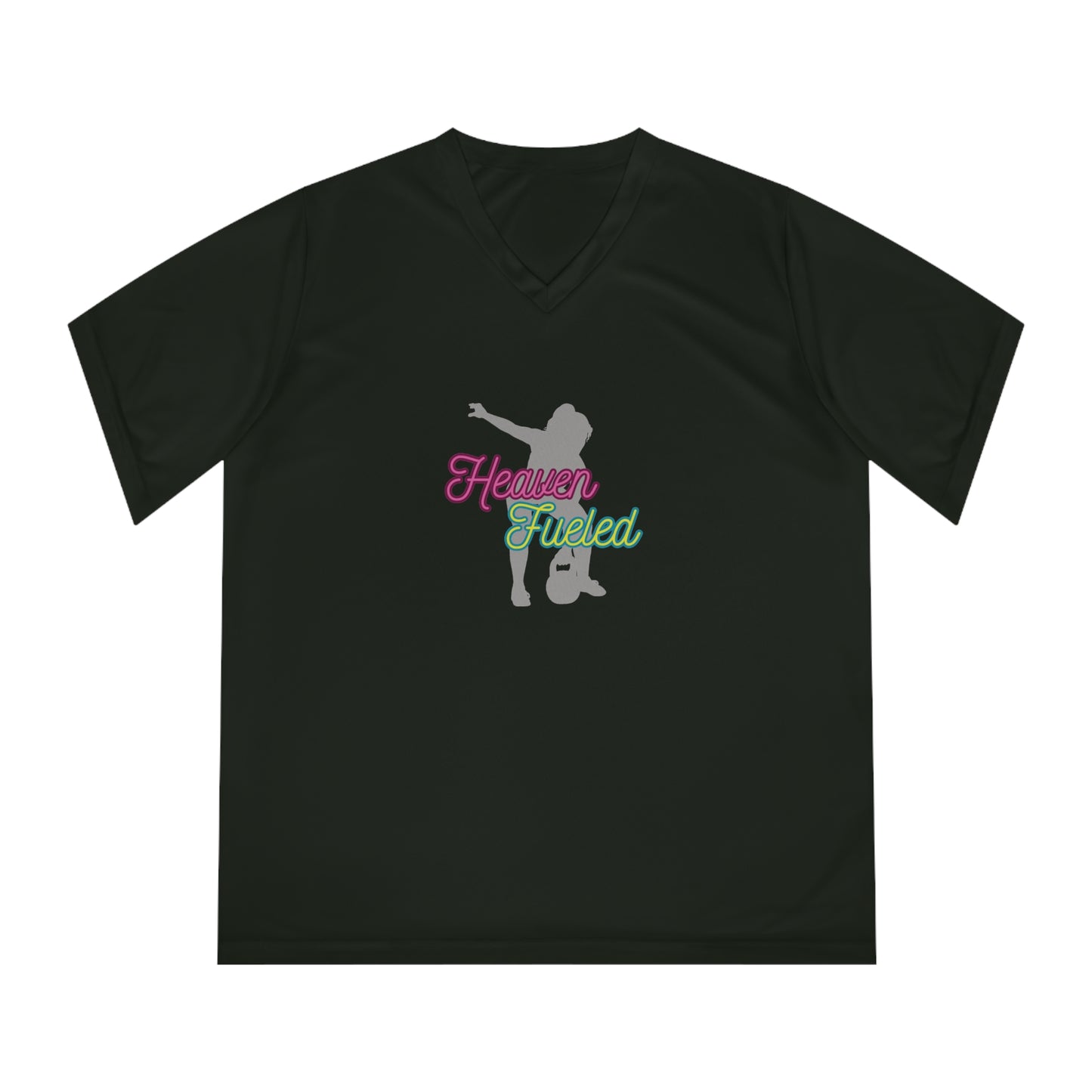 Heaven Healed silhouette, T-Shirt | Inspirational Faith Typography