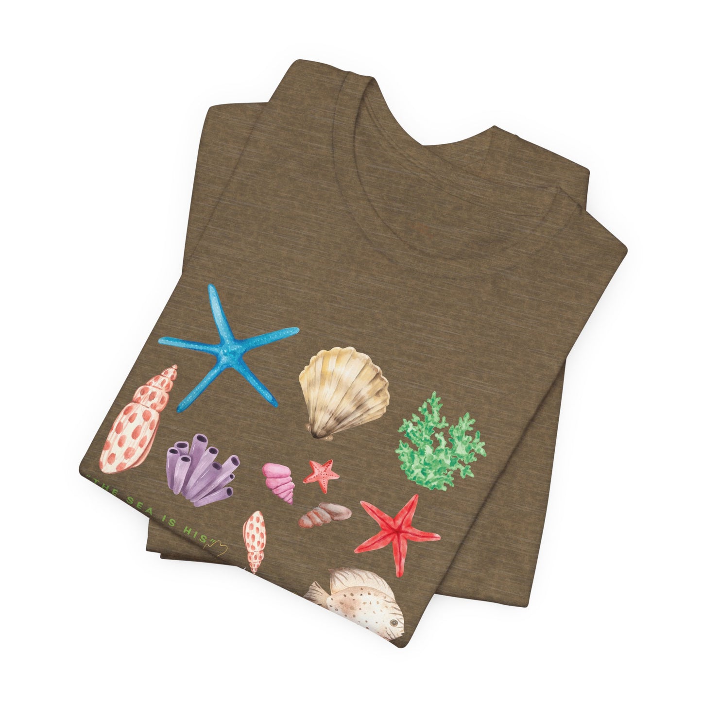 Christian Ocean Shirt Psalm 95:5