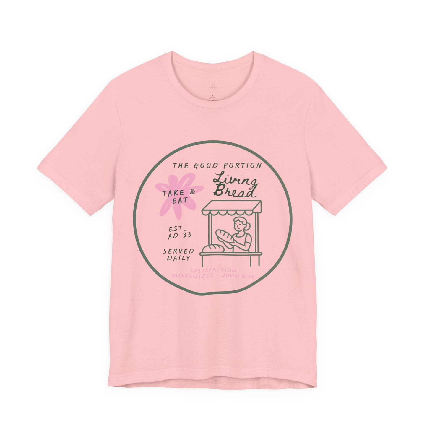 Christian Tee Living Bread adult